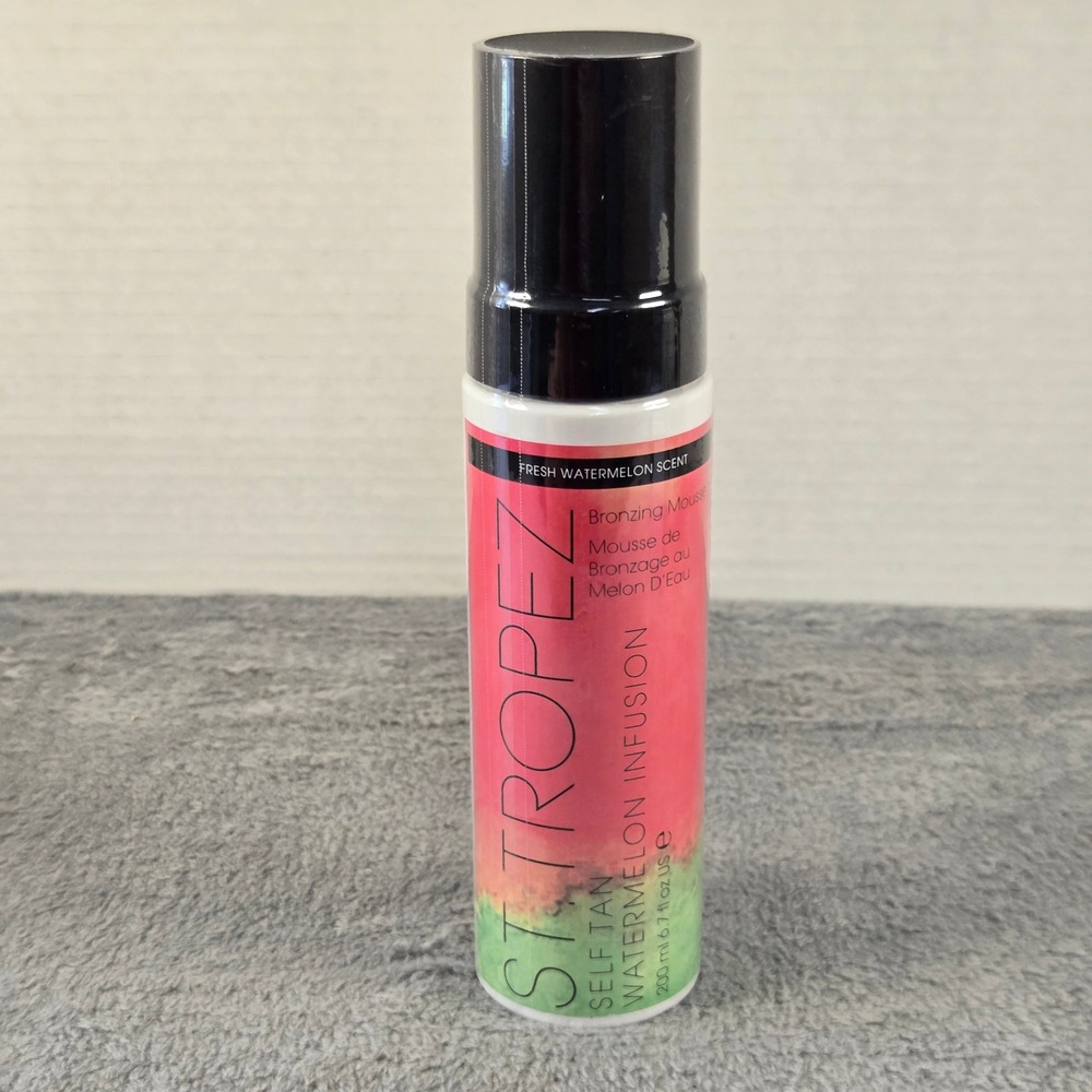 St. Tropez Self Tan Watermelon Infusion Bronzing Mousse 6.7 fl oz 200ml New